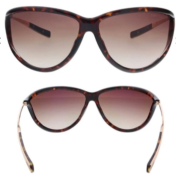 TOM FORD Tammy Tortoise FT0770 52 F Geometric Shield Sunglasses Mocha Mousse
NWT - Picture 2 of 5